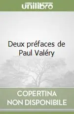 Sconto Deux préfaces de Paul Valéry