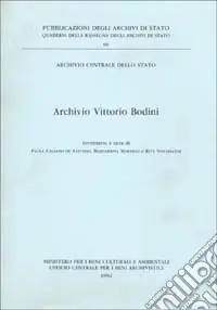 Prezzo Basso Archivio Vittorio Bodini. Inventario