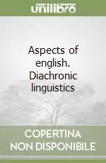 Compra Online Aspects of english. Diachronic linguistics