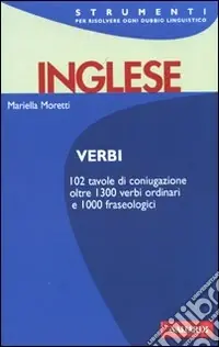 Inglese. Verbi Compra Online
