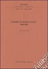 Super Prezzo Papers on roman elegy