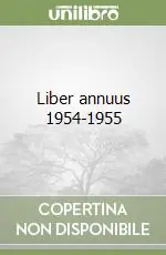 Offerta Del Giorno Liber annuus 1954-1955