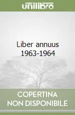 Reso Gratuito Liber annuus 1963-1964