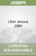 Solo Oggi Liber annuus 1984