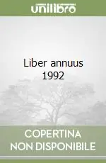 Popolare Liber annuus 1992
