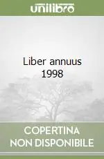 Liber annuus 1998 Vendita Finale