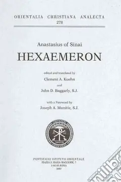 Anastasius of Sinai, Hexaemeron Direttamente Dal Produttore