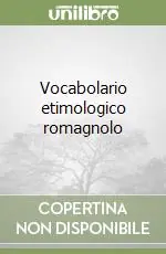 Vocabolario etimologico romagnolo Prezzo Di Fabbrica