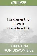 Saldi Fondamenti di ricerca operativa L-A
