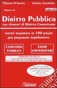 Offerta Diritto pubblico con elementi di diritto comunitario