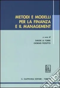 Nuova Collezione Metodi e modelli per la finanza e il management