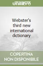 Offerta Webster‘s third new international dictionary