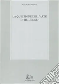 Affare La Questione dell‘arte in Heidegger