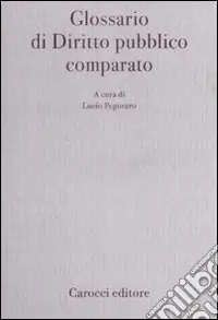 Sconto Glossario di diritto pubblico comparato