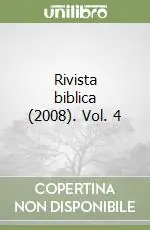 Economico Rivista biblica (2008). Vol. 4