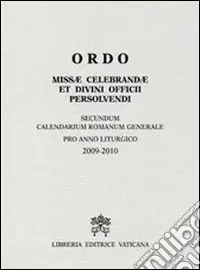 Must-Have Ordo missae celebrandae et divini officii persolvendi 09-10