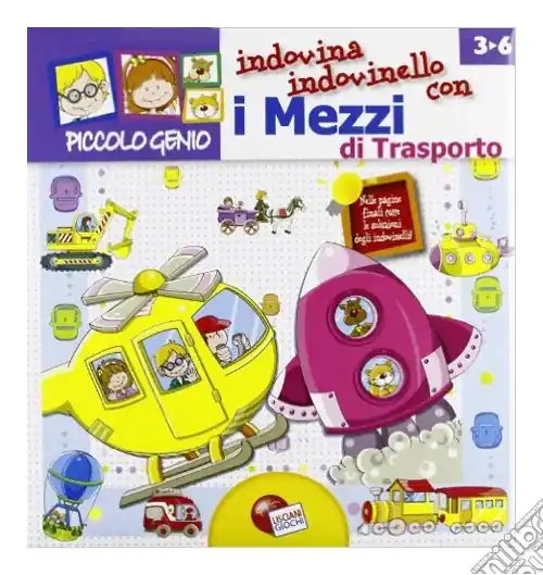 Libro genio. I mezzi di trasporto Novità