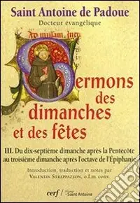 Sermons des dimanches et des fêtes. Vol. 3 Du 17eme dimanche après la Pentecôte au 3eme dimanche après l‘octave de l‘épiphanie Promo Stagionale