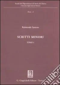 Scritti minori Compra Adesso