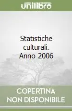 Ultimissimo Modello Statistiche culturali. Anno 2006