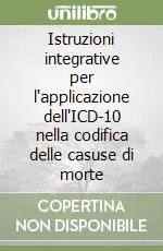 Promo Stagionale Istruzioni integrative per l‘applicazione dell‘ICD-10 nella codifica delle casuse di morte