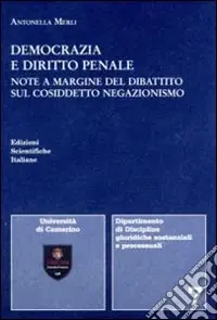 Democrazia e diritto penale Ultimissimo Modello