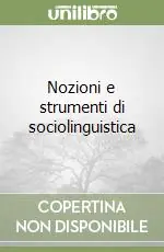 Nozioni e strumenti di sociolinguistica Spedizione Espresso
