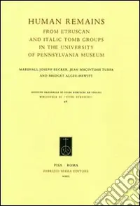 Human Remains from Etruscan and Italic Tomb Groups in the University of Pennsylvania Museum Offerta Lampo