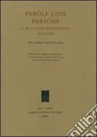 Parole cose persone. Il realismo modernista di Tozzi A Buon Prezzo