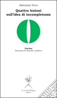 Quattro lezioni sull‘idea di incompletezza Promozione