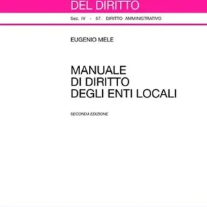 Affare Manuale di diritto degli enti locali