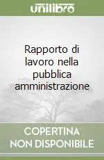 Rapporto di lavoro nella pubblica amministrazione Pagamento Sicuro