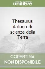 Thesaurus italiano di scienze della Terra Popolare