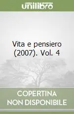Vita e pensiero (2007). Vol. 4 Professionale