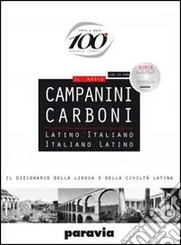 Compra Online Nomen. Il nuovo Campanini Carboni. Latino-italiano; italiano-latino. Con CD-ROMLATINO/ITALIANO ITALIANO/LATINO