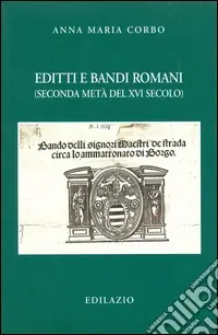 Editti e bandi romani (seconda metà del XVI secolo) Must-Have