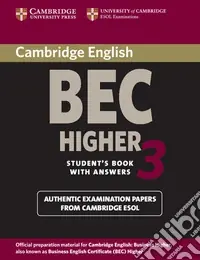 Cambridge English Business Certificate. Higher 3 Student‘s Book with answers Sconto