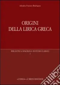 Origini della lirica greca Saldi