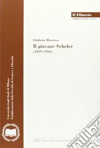 Il giovane Scheler (1899-1906) Prezzo Basso