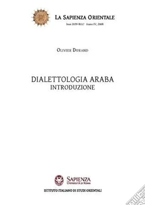 Miglior Prezzo Dialettologia araba. Introduzione