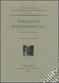 Prezzo Scontato Pomeriggi rinascimentali