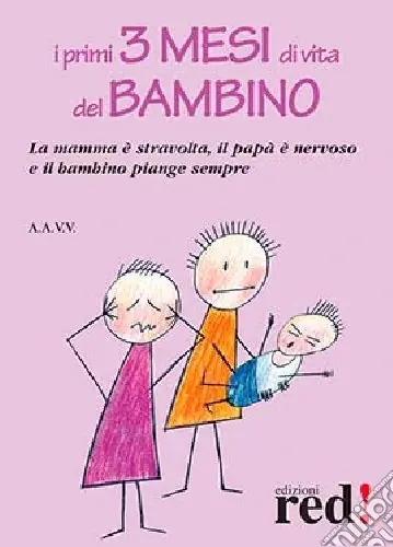 I primi tre mesi di vita del bambino. La mamma è stravolta, il papà nervoso e il bambino piange sempre Ordina Subito