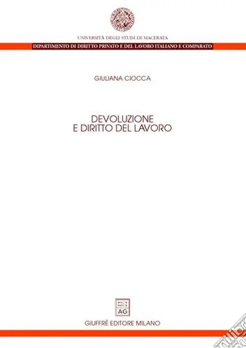 Devoluzione e diritto del lavoro Sconto