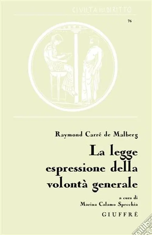La legge espressione della volontà generale Offerta Speciale