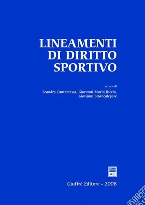 Prezzo Ridotto Lineamenti di diritto sportivo