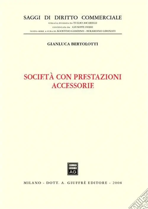 Promozione Società con prestazioni accessorie