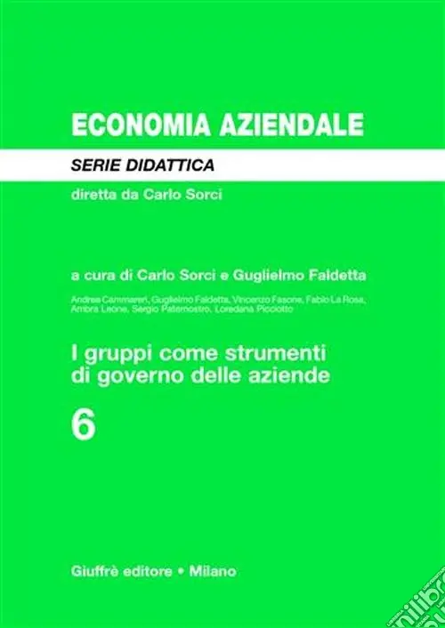 I gruppi come strumenti di governo delle aziende A Buon Prezzo