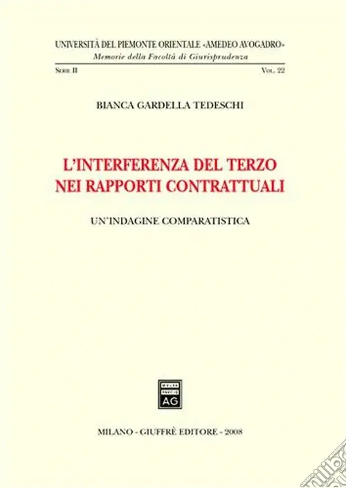 Ultima Occasione L‘interferenza del terzo nei rapporti contrattuali