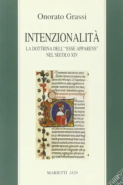 Prezzo Scontato Intenzionalità. La dottrina dell‘«esse apparens» nel secolo XIV