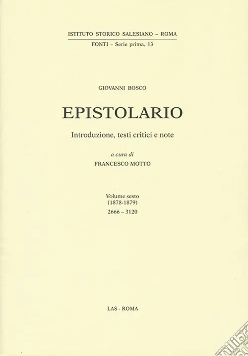 Epistolario Giovanni Bosco. Vol. 6 Miglior Prezzo
